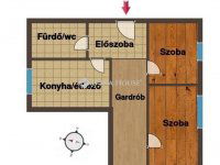 Eladó téglalakás, Pécsett 49.9 M Ft, 1+1 szobás