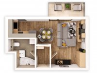 Eladó téglalakás, VIII. kerületben 49 M Ft, 1 szobás