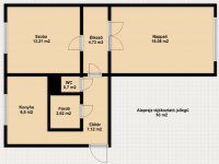 Eladó panellakás, X. kerületben 57.9 M Ft, 2 szobás