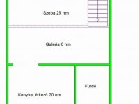Eladó téglalakás, VII. kerületben, Erzsébet körúton 72.72 M Ft