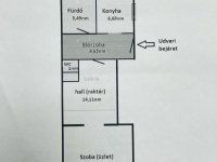 Eladó téglalakás