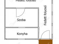 Eladó nyaraló, Nagykapornakon 9.9 M Ft, 1 szobás