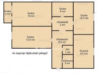 Eladó panellakás, Debrecenben 72.9 M Ft, 3+1 szobás