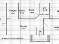 Eladó családi ház, Jászalsószentgyörgyon 14.8 M Ft, 2+1 szobás