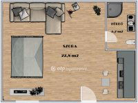 Eladó téglalakás, XVIII. kerületben 35.3 M Ft, 1 szobás