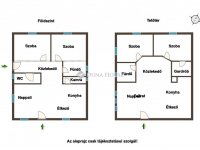 Eladó családi ház, Gyálon 129.99 M Ft, 6 szobás
