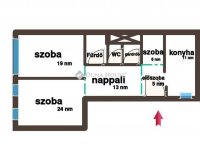 Eladó téglalakás, VII. kerületben 104.9 M Ft, 4 szobás