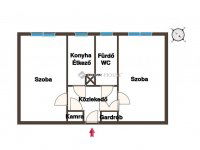 Eladó téglalakás, IX. kerületben 69.99 M Ft, 2 szobás