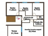 Eladó téglalakás, Pécsváradon 82 M Ft, 4 szobás