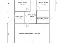 Eladó családi ház, Ajkán 50 M Ft, 5 szobás