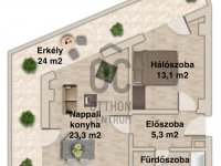 Eladó téglalakás, IX. kerületben 99.9 M Ft, 2 szobás