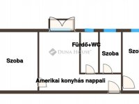 Eladó téglalakás, Komlón 42.5 M Ft, 3 szobás