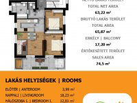 Eladó téglalakás, Budapesten, XXIII. kerületben 99.9 M Ft
