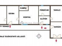 Eladó családi ház, Lajoskomáromban 24.9 M Ft, 2 szobás
