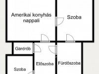 Eladó téglalakás, VII. kerületben 83.9 M Ft, 2+1 szobás