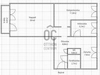 Eladó panellakás, XXI. kerületben 61 M Ft, 3 szobás
