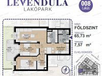 Eladó téglalakás, Kecskeméten 82.5 M Ft, 2 szobás