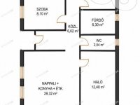 Eladó családi ház, Kecskeméten 85 M Ft, 5 szobás