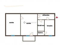 Eladó téglalakás, Pécsett 32.8 M Ft, 2 szobás