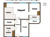 Eladó téglalakás, VII. kerületben 108 M Ft, 3 szobás