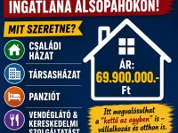 Eladó családi ház, Alsópáhokon 69.9 M Ft, 9 szobás