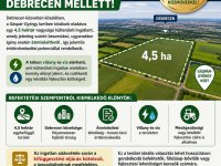Eladó mezogazdasagi ingatlan, Debrecenben 145 M Ft