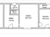 Eladó családi ház, Pázmándon 43 M Ft, 2+1 szobás