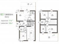 Eladó ikerház, Debrecenben 179.45 M Ft, 5 szobás