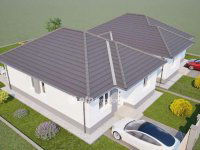 Eladó ikerház, Vácrátóton 96.5 M Ft, 4 szobás