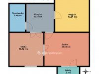 Eladó téglalakás, VII. kerületben 84.9 M Ft, 3 szobás