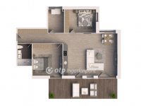 Eladó téglalakás, Siófokon 134.877 M Ft, 3 szobás