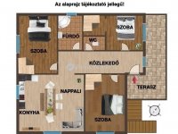 Eladó téglalakás, Vecsésen 74.9 M Ft, 4 szobás