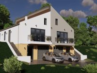 Eladó ikerház, Eplényen 89.37 M Ft, 2+1 szobás