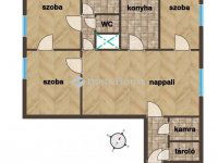 Eladó téglalakás, XIV. kerületben 75 M Ft, 4 szobás