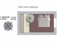 Eladó téglalakás