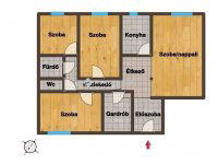 Eladó panellakás, XVII. kerületben 71 M Ft, 4 szobás