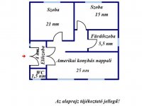 Eladó családi ház, Jászkisérén 19.9 M Ft, 2 szobás