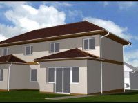 Eladó ikerház, Vácrátóton 88 M Ft, 5 szobás