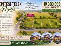 Eladó telek, Nyúlon 19 M Ft / költözzbe.hu