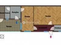 Eladó téglalakás, Kecskeméten 29.9 M Ft, 2 szobás