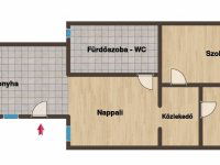 Kiadó téglalakás, albérlet, Szegeden 265 E Ft / hó, 3 szobás