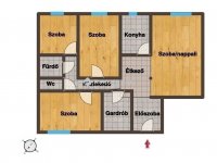 Eladó panellakás, XVII. kerületben 69.9 M Ft, 4 szobás