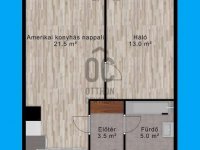 Eladó téglalakás, IX. kerületben 92.3 M Ft, 2 szobás