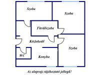 Eladó téglalakás