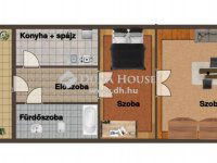 Eladó téglalakás