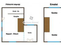 Eladó családi ház, Szentkirályon 59.9 M Ft, 3 szobás