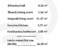 Eladó téglalakás, XIII. kerületben 61.49 M Ft, 1 szobás
