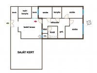 Eladó sorház, IX. kerületben 49.8 M Ft, 1+2 szobás