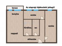 Eladó panellakás, Győrött 44.4 M Ft, 3 szobás