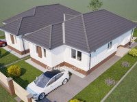 Eladó ikerház, Vácrátóton 94 M Ft, 4 szobás